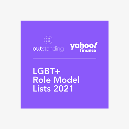 OUTstanding LGBT+Role Model Lists 2021 logo